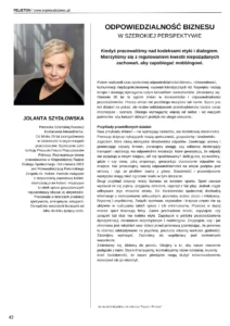 Odpowiedzialność w biznesie - GFKM dla Express Biznes