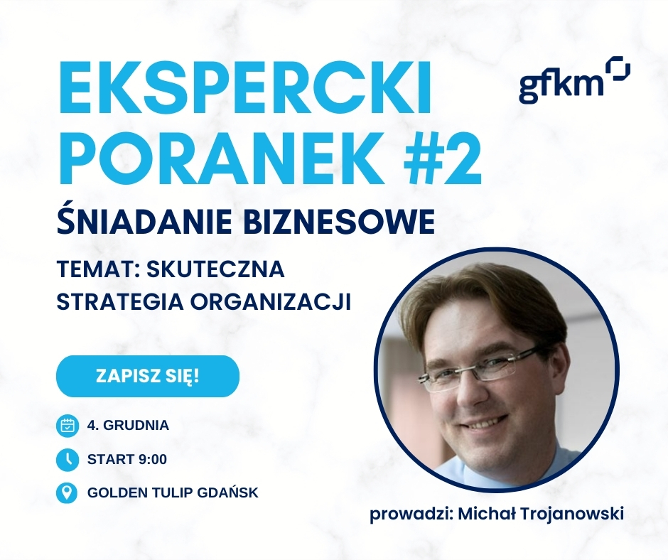 Ekspercki Poranek GFKM #2 Skuteczna strategia organizacji
